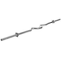 Гриф для штанги Класичний Z-подібний TA-60GT (l-1,52 м, d-28мм, вага 8кг, замок гайковий)