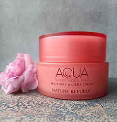 Зволожуючий крем для обличчя Super aqua max Nature Republic (80 мл)