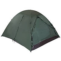 Кемпінговий намет 3-х місний з тентом і коридором TOURIST CT17103 (р-р 1,8 х(1+2)х1,2м,PL 170T,PE)