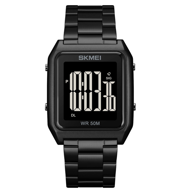 Годинник чоловічий наручний SKMEI 1879 чорний/чорні