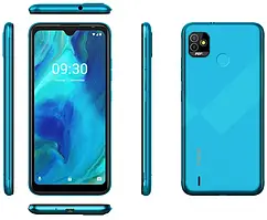 Смартфон Tecno POP 5 2/32Gb 6,1" батарея 4000 мАг зі сканерами відбитків пальців і обличчя блакитний