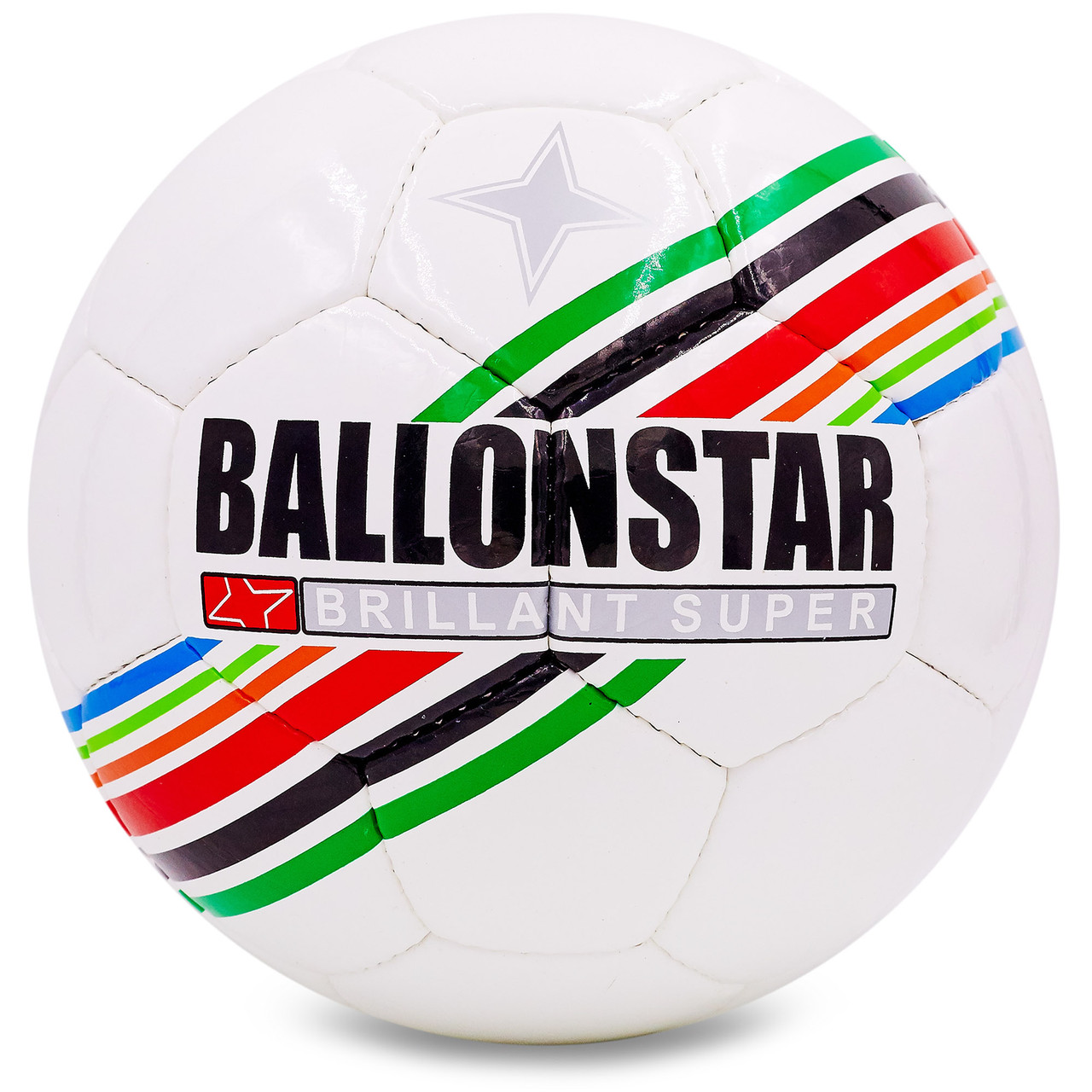 М'яч футбольний №5 PU ламін. BALLONSTAR FB-5415-1 (№5, 5 сл., зшитий вручну), фото 1