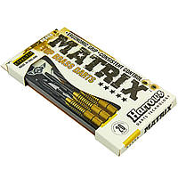 Дротики для гри в дартс циліндричні PRO BRASS B106 MATRIX (сталь, 3шт.,+3хвост,+3опер)