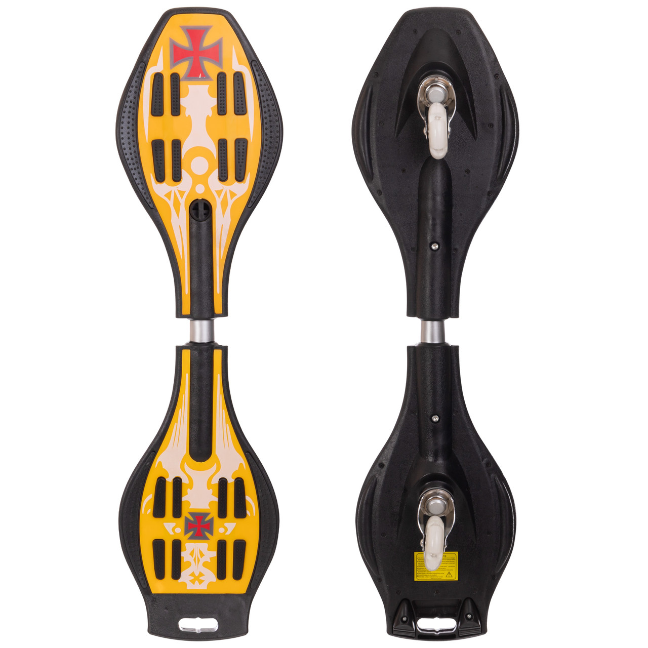 Роллерсерф двоколісний (RipStik, Рипстик, Вейвборд) SK-02 (алюміній, PU светящ., 34', 6902Z, кольори в, фото 1