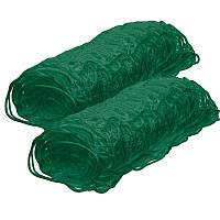 Сітка на ворота футзальні, гандбольні безузловая (2шт) ЄВРО СТАНДАРТ SO-2087 (PP 3мм, яч. 10см)