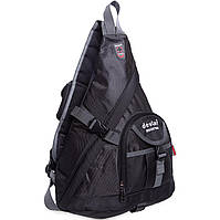 Рюкзак однолямочный DTR 1159 (нейлон, розмір 48х34х13см, кольори в асортименті)