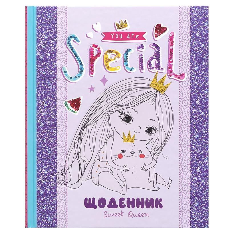 Щоденник А5 тв.обкл./мат.лам УФ лак, конгрев (1+1) 2384/ДН092/08, фото 1