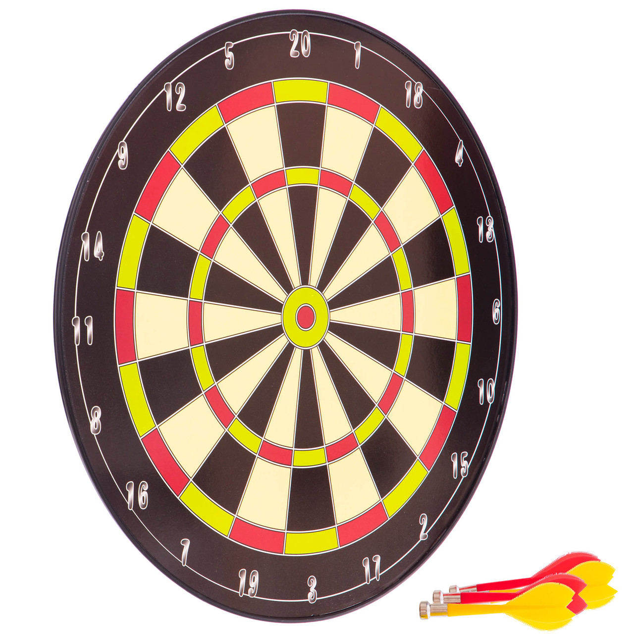 Мішень для гри в дартс магнітна Baili 16in BL-17017 (d-40см, в комплекті 6 дротиків, інструкція)