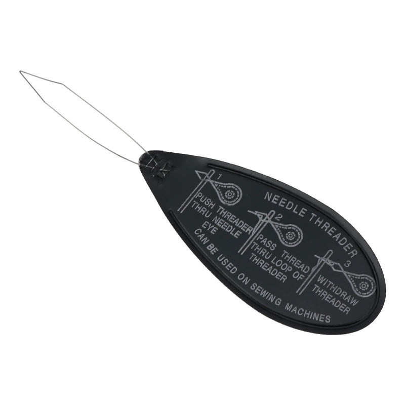 Нитковтягувач для голок металевий, нитку в голку 5х2,5см (6569)