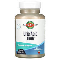 KAL, Uric Acid Flush (60 капс.), мочевая кислота для суставов