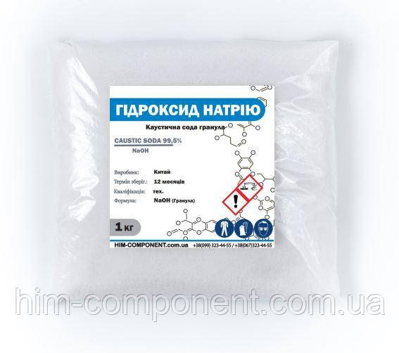 Каустична сода гранула 1 кг
