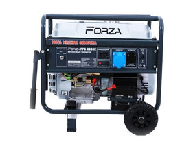 Генератор бензиновий Forza FPG8800E 6.0/6.5 кВт с электрозапуском, фото 1