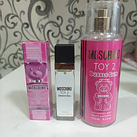 Набор moschino toy 2 bubble gum (москино той 2 бабл гам)