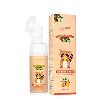 Пенка для умывания Sersanlove Orange Vitamin C Moisturizing Amino Acid Cleanser Mousse со щеткой 150 мл