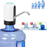 Електрична акумуляторна дозатор-помпа для води Automatic WATER DISPENSER DL31 диспенсер водний, фото 8