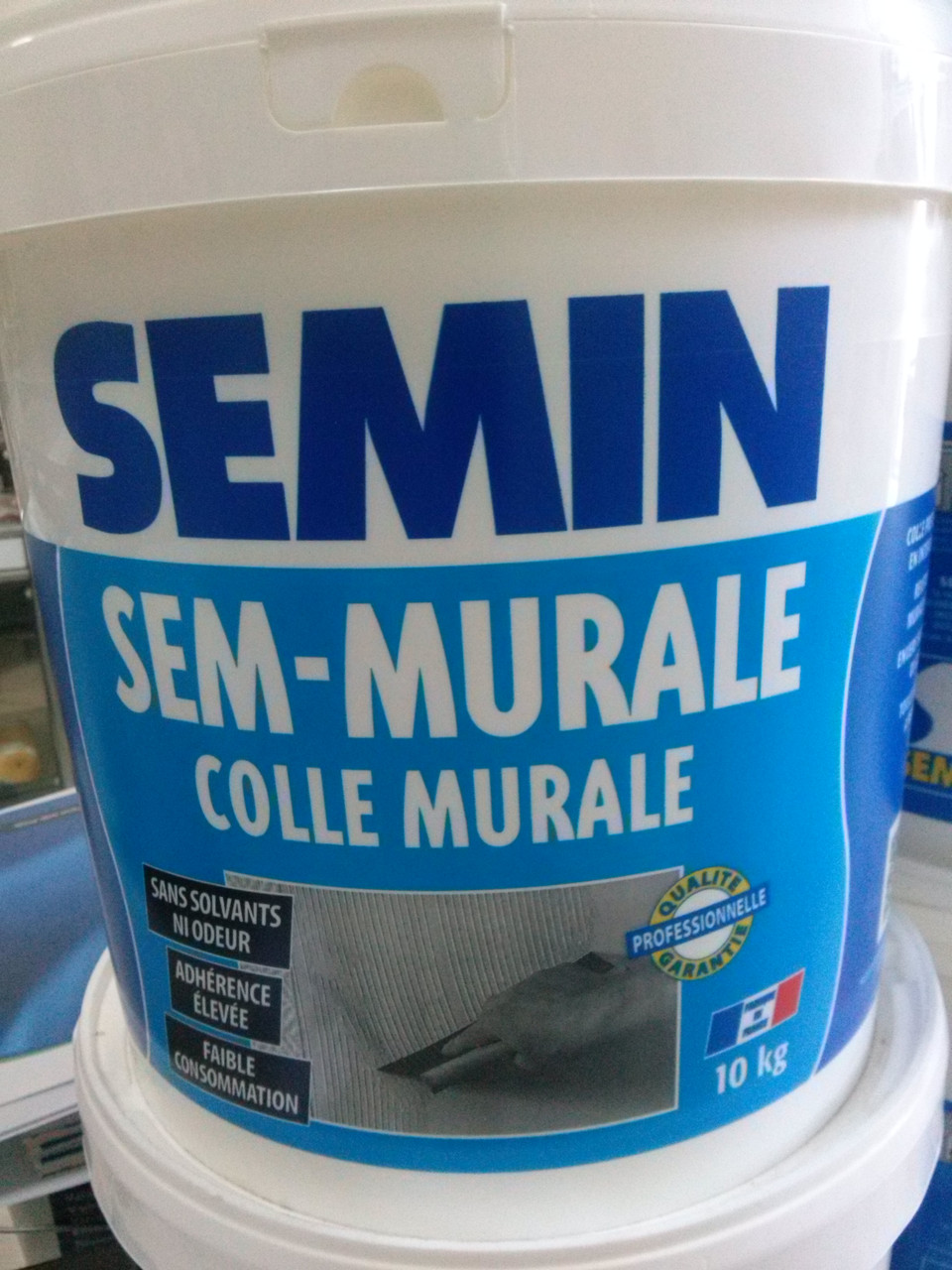 Клей для склошпалер Semin Sem Murale (сім мурале) 10 кг, готовий