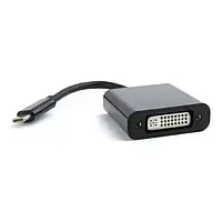 Переходник Cablexpert A-CM-DVIF-01 USB Type C (тато) - DVI (мама) Black