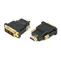 Переходник Cablexpert HDMI (тато) - DVI (тато) Black