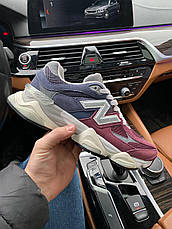 Чоловічі кросівки New Balance 9060 Burgundy Navy Blue ALL10582, фото 4