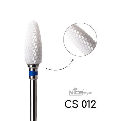 Фреза керамічна Nice for you КУКУРУДЗА CS012 Синя