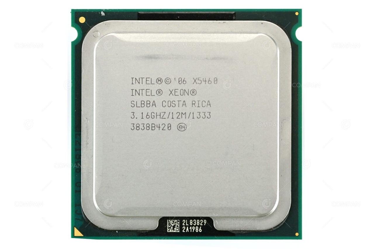 Процесор Intel Xeon X5460 4-ядра 3.16 GHz SLBBA E0 для LGA775