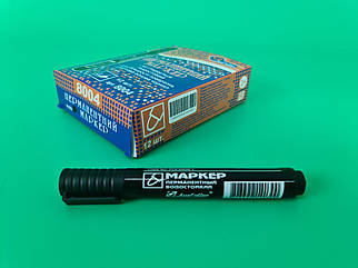 Маркер перманентний "Josef Otten" (код8004) Чорний (12 шт)