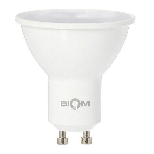 Світлодіодна лампа Biom BT-572 MR16/GU10 220V 7W , 4500К матова (нейтральний білий)