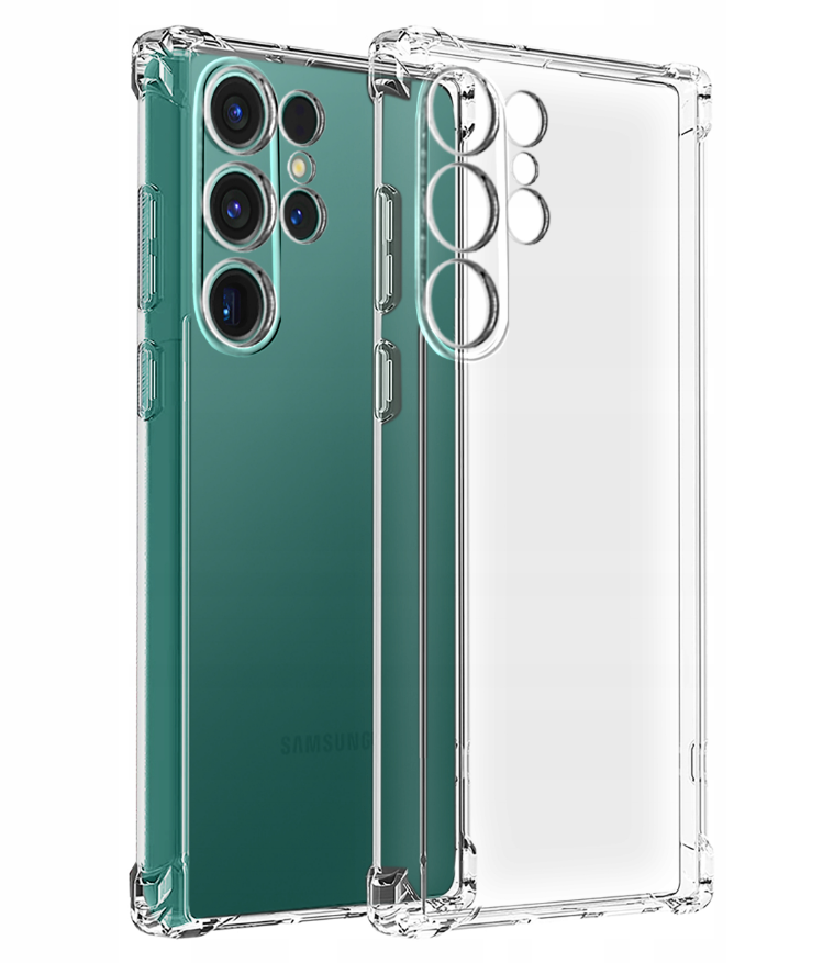 Протиударний прозорий чохол для Samsung Galaxy S23 Ultra (SM-S918B), фото 1