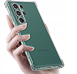 Протиударний прозорий чохол для Samsung Galaxy S23 Ultra (SM-S918B), фото 3