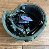 Шолом Fast NTS США балістичний олива NIJ IIIA S, фото 6