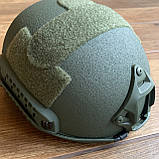 Шолом Fast NTS США балістичний олива NIJ IIIA S, фото 3