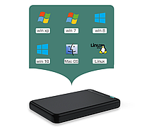 SATA для HDD 2.5" Зовнішня кишеня DM HD001 USB 3.0 Original, фото 7