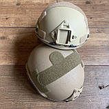 Шолом Fast NTS США балістичний койот NIJ IIIA M-L, фото 2