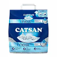 Бентонитовый наполнитель для туалета Catsan Hygiene Plus Гигиенический, 5 л