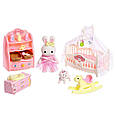 Набір меблів із фігуркою зайчика "Дитяча кімната" (аналог Sylvanian Families) арт. 6618, фото 9