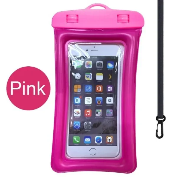 Чохол водонепроникний Infinity Capsule Waterproof Bag Case Universal 6.9 Pink