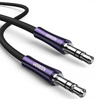 Стерео кабель аудио AUX Ugreen jack 3.5мм - 3.5 мм 2 м Purple (AV171)