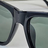 Чоловічі сонцезахисні квадратні окуляри скло, фото 4