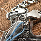 Срібний комплект прямий православний хрест та ланцюжок 925 проба, фото 8