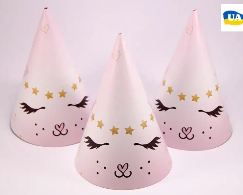 Ковпачок святковий 15 см, "Кішечка"