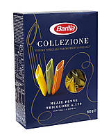 Макароны BARILLA Collezione MEZZE PENNE TRICOLORE № 170 Перья/Мецце Пенне, 500 г