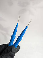 Щеточка baby brush для ресниц и бровей "1" (бейби браш, синий)