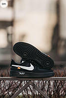 Стильные кроссовки Nike Air Force x Off-White BLACK