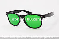 Зеленые глаукомные очки Небольшие дефекты на оправе