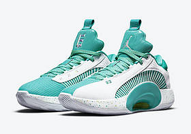 Баскетбольні жіночі кросівки Air Jordan 35 White/Green
