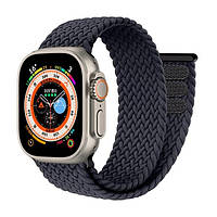 Ремешок для смарт-часов Infinity Braided Solo Loop для Apple watch (42-44mm) Gray