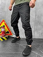 Однотонные тактические штаны Bandit black, Черные летние армейские полевые брюки