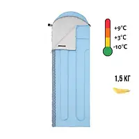 Спальний мішок Naturehike L250 NH21MSD07 Blue (9C), правий