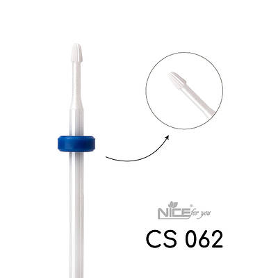 Фреза керамічна Nice for you ПОЛУМ’Я CS062 Синє