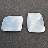 VW T4 (Фольксваген Т4) 1991-2003 скло дзеркала (вкладиш, дзеркальний елемент) лівий, фото 5
